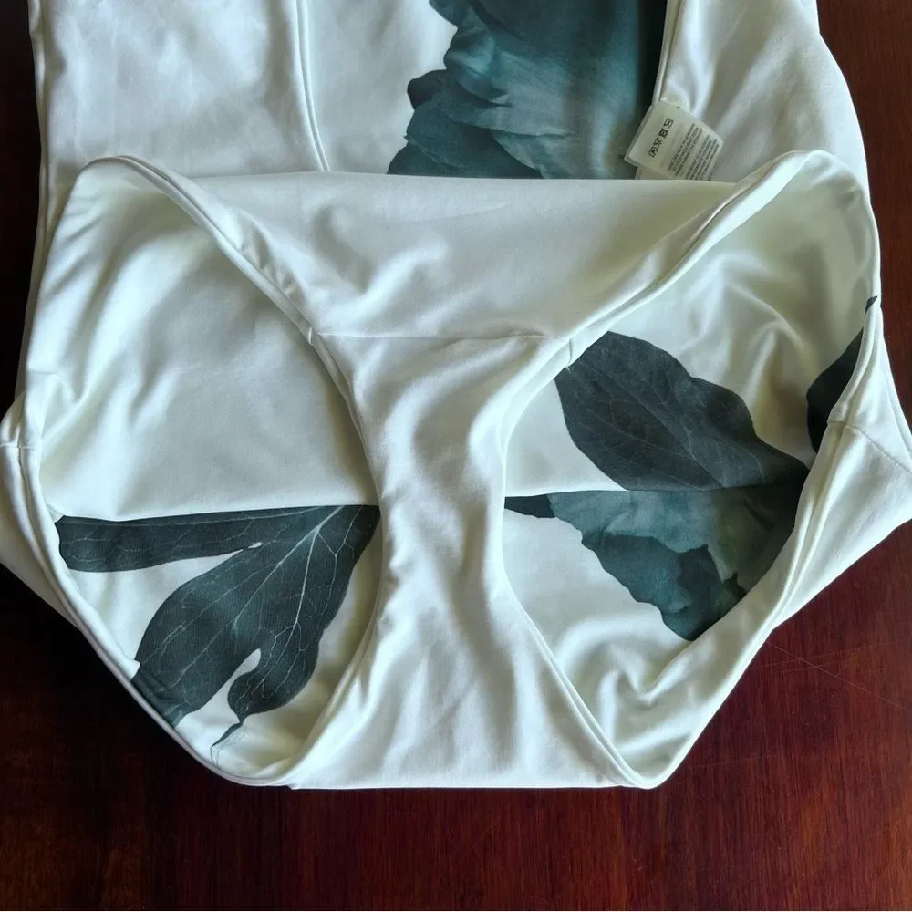 Onia Kelly White Peione One Piece Swimsuit Medium - Picture 6 of 9